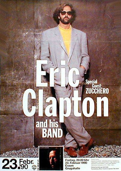Opening for Eric Clapton Journeyman Tour
