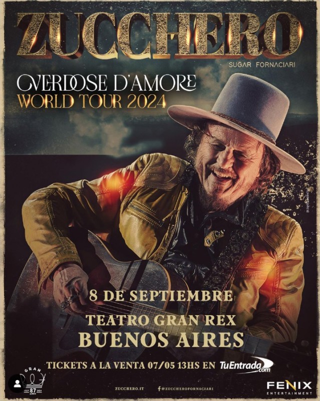 Overdose D'Amore World Tour South America